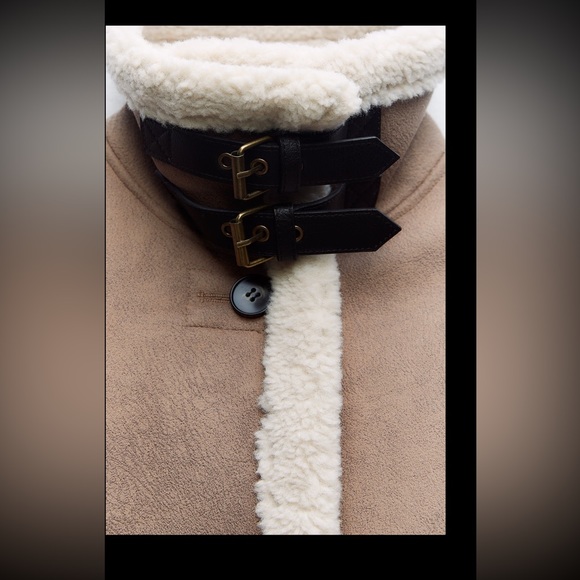 Zara oversized buttoned double faced coat - Picture 8 of 8